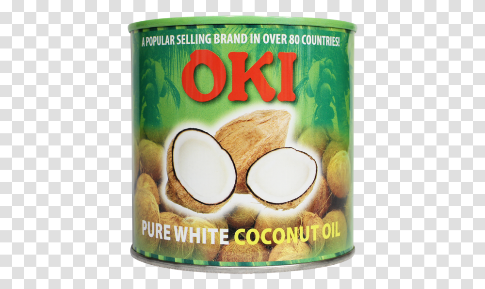 Coconut Cream, Plant, Food, Canned Goods, Aluminium Transparent Png