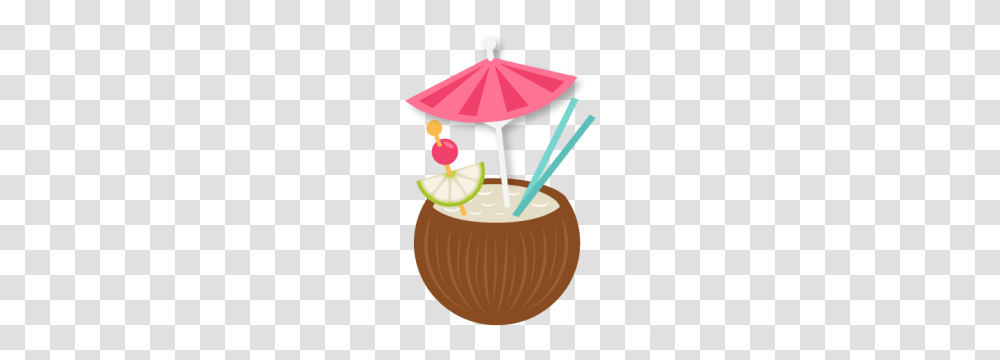 Coconut Drink My Miss Kate Cuttables Coconut, Lamp, Plant, Vegetable, Food Transparent Png