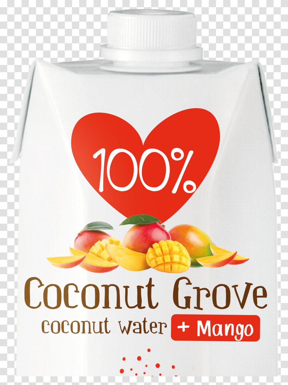 Coconut Grove Mango 1l Natural Foods, Birthday Cake, Dessert, Label Transparent Png