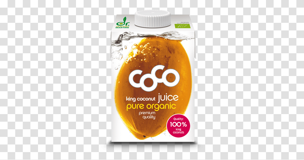 Coconut Juice King Pure 500ml Coco By Dr Coconut Juice Antonio Martins 1l, Plant, Food, Fruit, Sweets Transparent Png