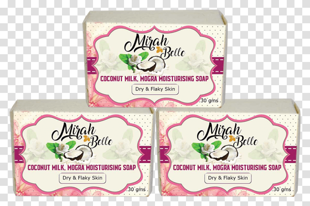 Coconut Milk And Mogra Soap Bar Soap, Label, Food, Diaper Transparent Png