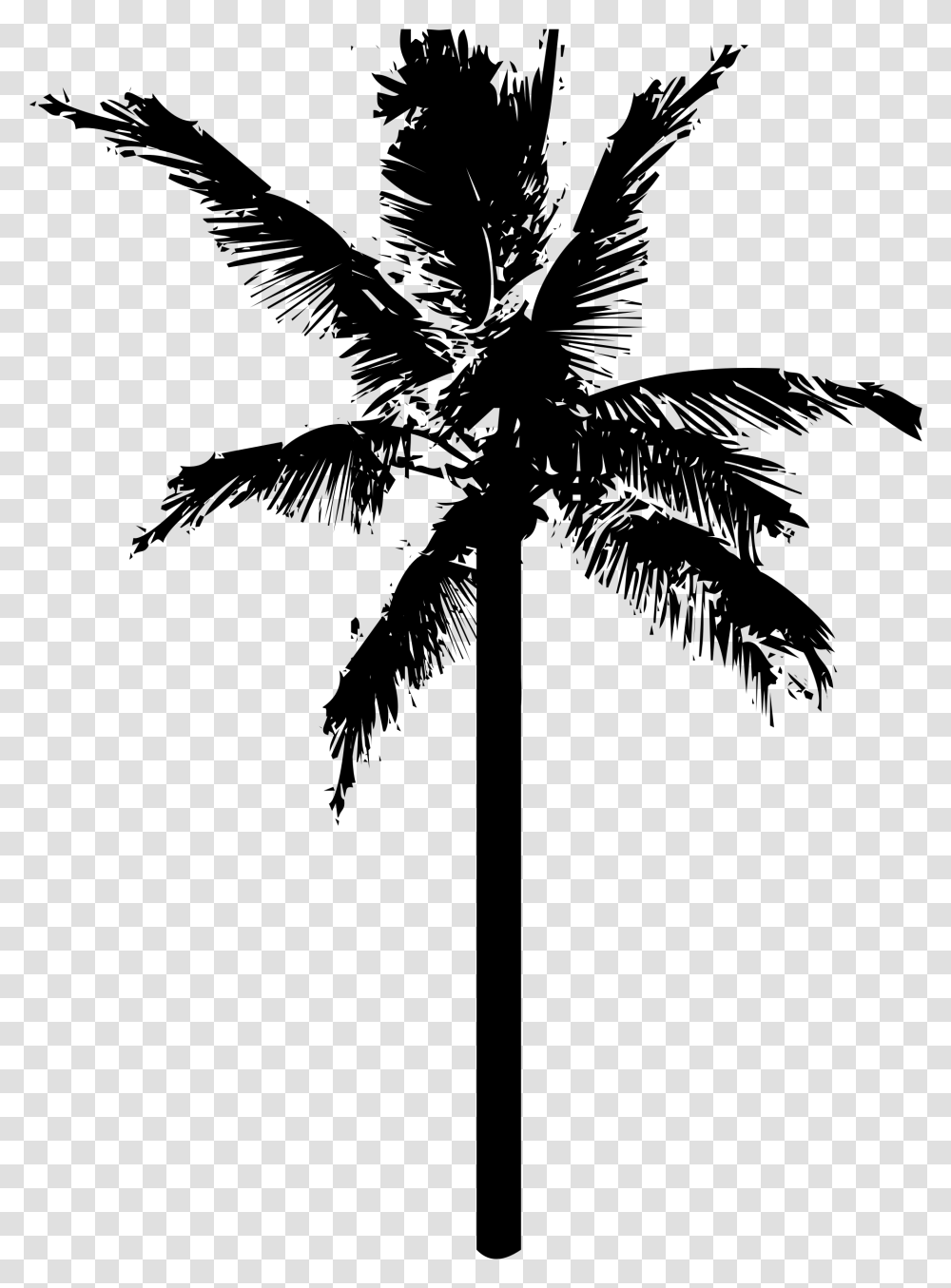 Coconut Palm Tree Icon, Gray, World Of Warcraft Transparent Png