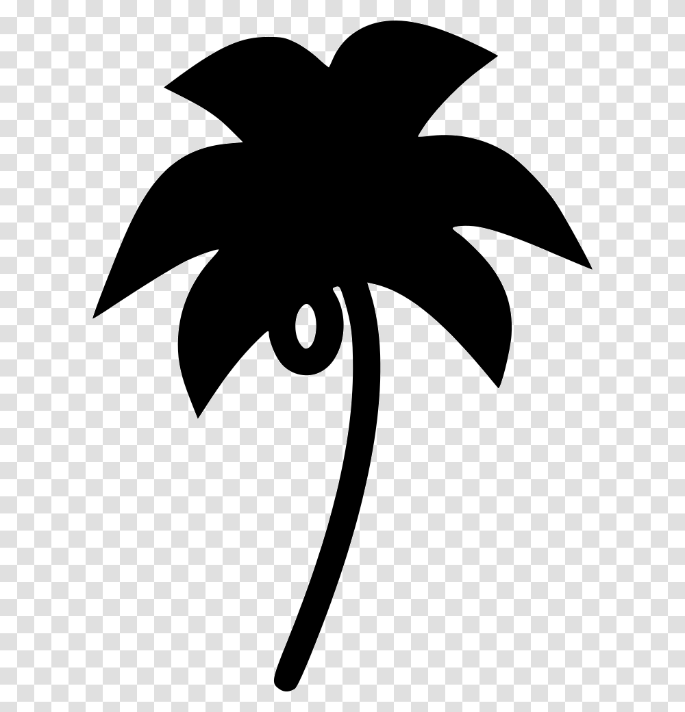 Coconut Trees Emblem, Axe, Tool, Stencil, Plant Transparent Png