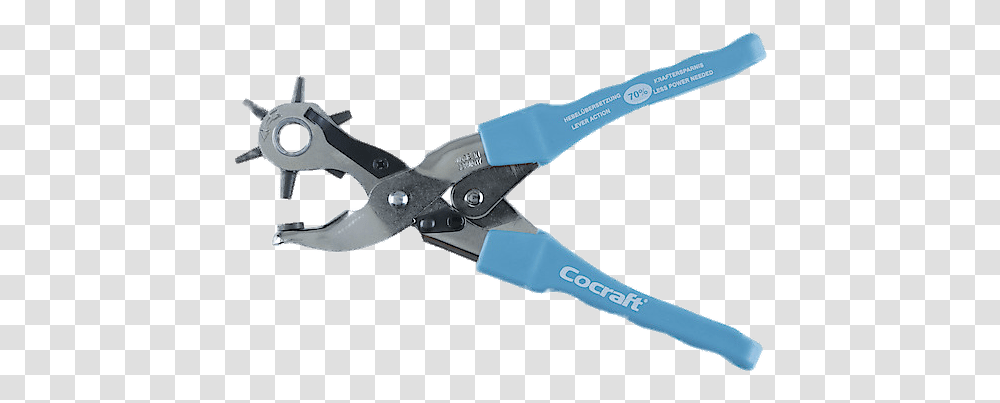 Cocraft Revolving Hole Punch Pliers Revolving Hole Punch, Tool, Scissors, Blade, Weapon Transparent Png