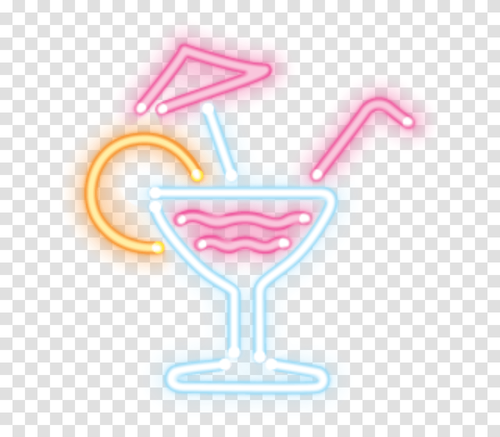 Coctail Neon Drinks Sign, Toy, Logo, Trademark Transparent Png