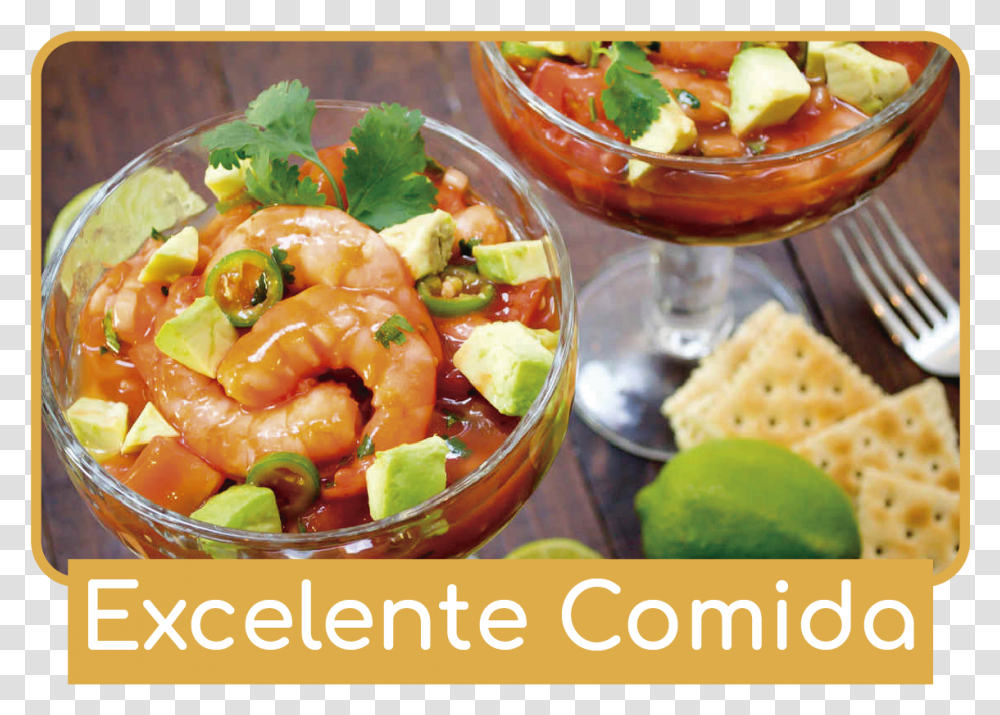 Coctel De Camaron El Salvador, Fork, Bowl, Shrimp, Seafood Transparent Png
