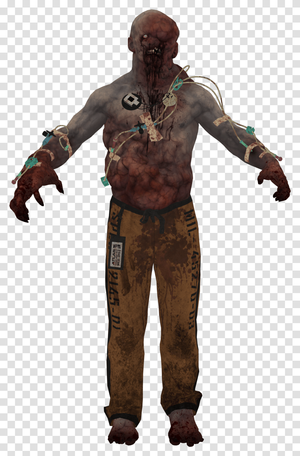 Cod Aw Host Zombie, Skin, Person, Sleeve Transparent Png