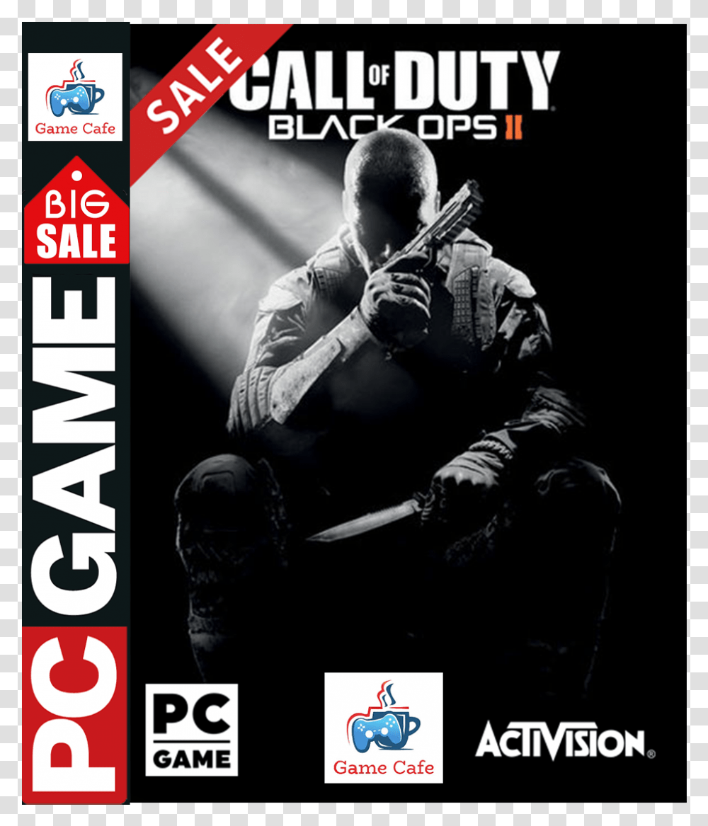 Cod Black Ops 2 Cover, Person, Human, Counter Strike, Poster Transparent Png