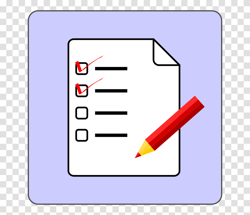 CoD Fsfe Checklist Icon, Education, Pencil, First Aid Transparent Png