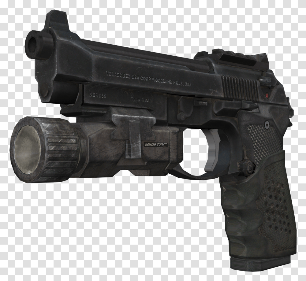 Cod, Gun, Weapon, Weaponry, Handgun Transparent Png