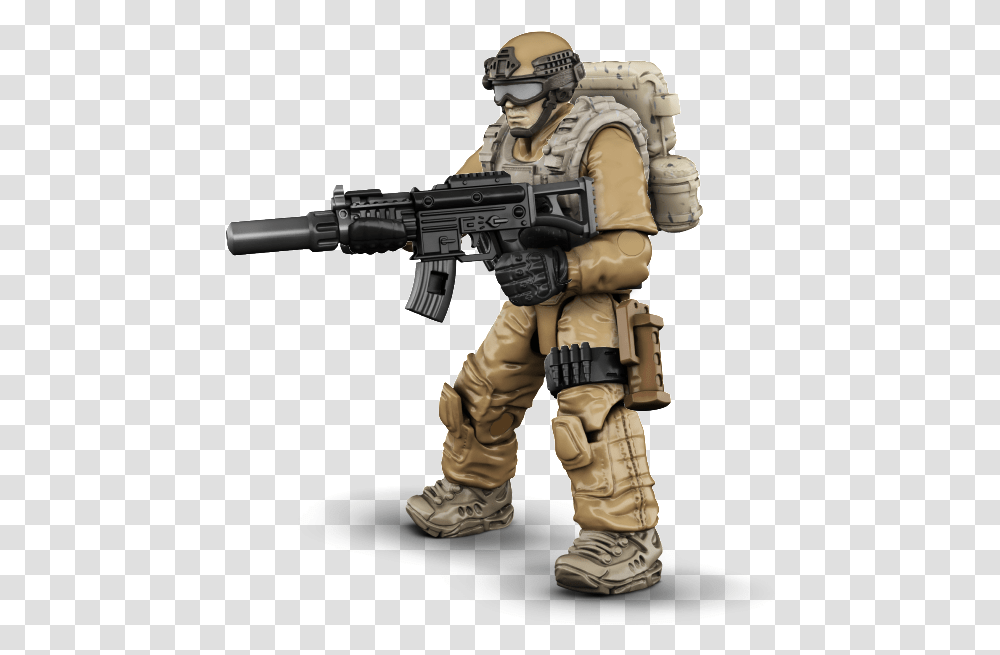 Cod Soldier Call Of Duty Mega Bloks Soldier, Helmet, Apparel, Person Transparent Png