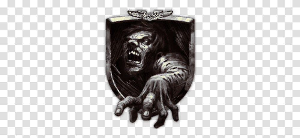 Cod Zombies Library Zombieslibrary Twitter Duty Black Ops Der Riese, Ape, Wildlife, Mammal, Animal Transparent Png