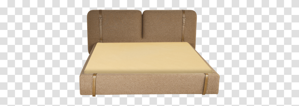 Coddle Fabric King Size Bed Bed Frame, Box, Foam, Furniture, Cardboard Transparent Png