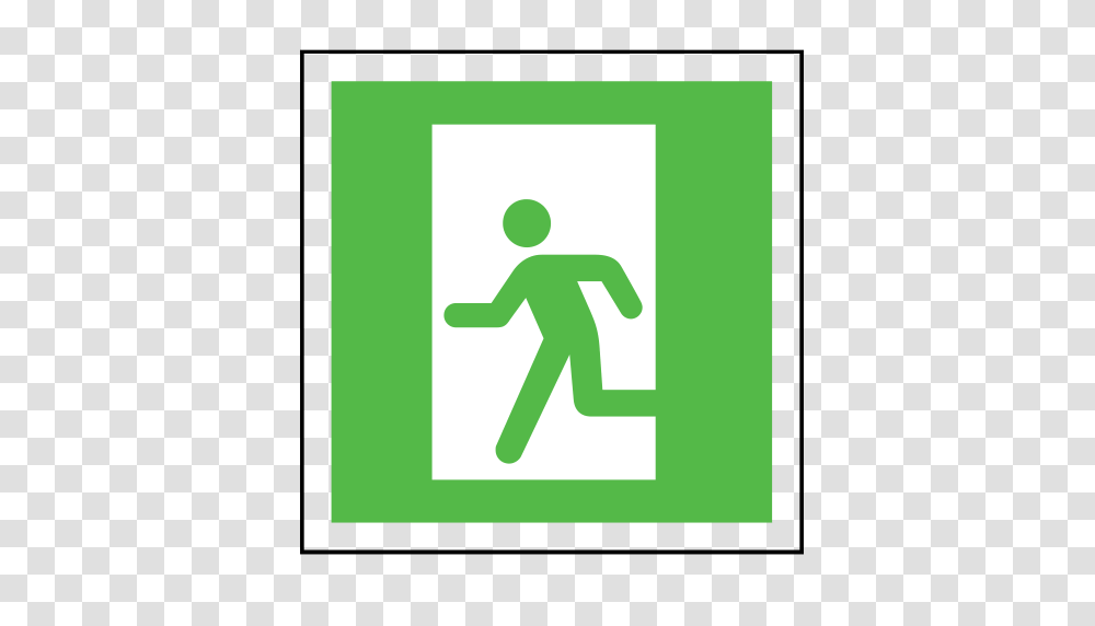 Code Emergency Exit Sign Sos Icon, Road Sign Transparent Png