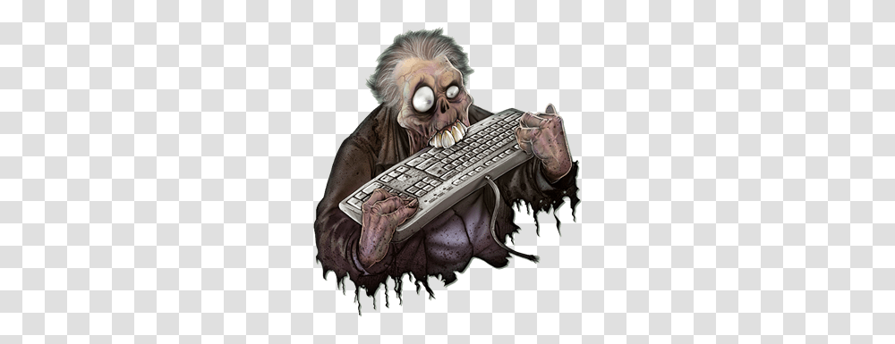 Code Zombie, Fantasy, Person, Human, Electronics Transparent Png