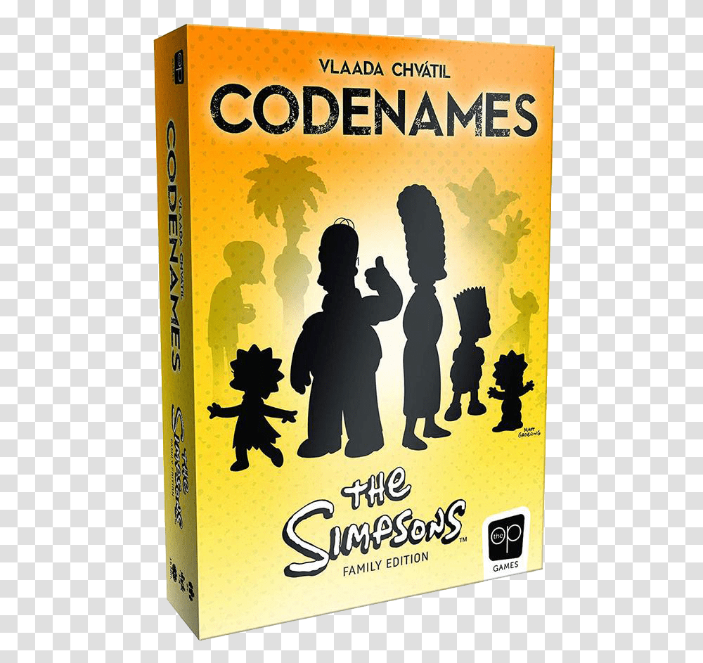 Codenames Simpsons Codenames The Simpsons, Poster, Advertisement, Novel, Book Transparent Png