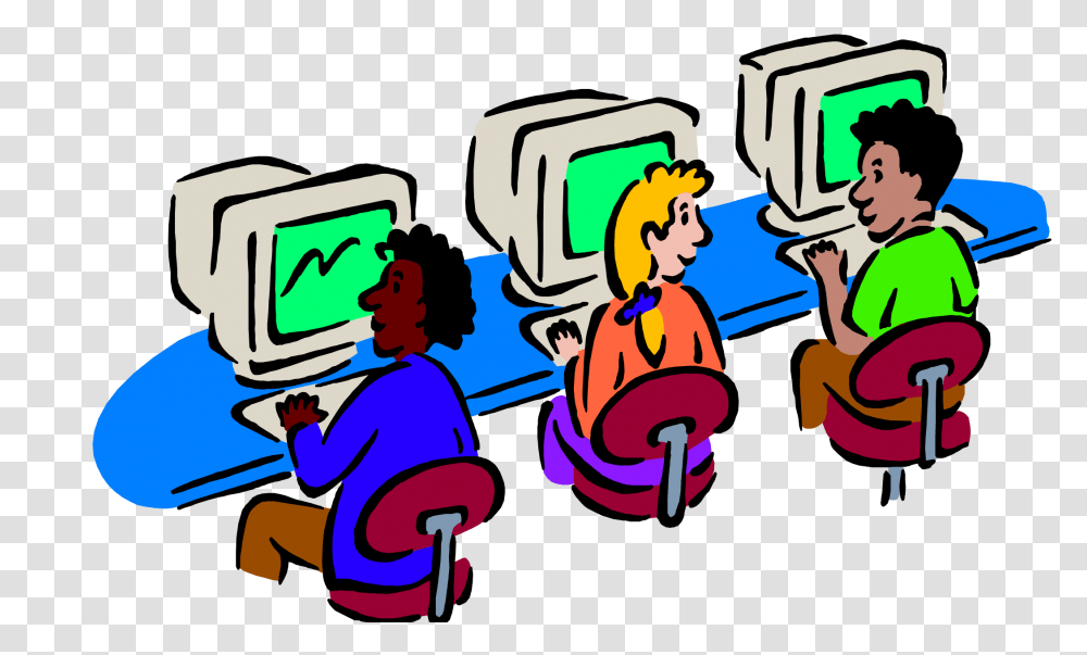Codeyy Clipart Computer Lab, Person, Crowd, Outdoors, Scientist Transparent Png