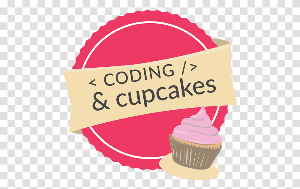 Coding And Cupcakes Kc Coding With Cupcakes, Cream, Dessert, Food, Creme Transparent Png