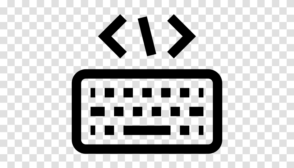 Coding Keyboard Coding Icon With And Vector Format, Gray, World Of Warcraft Transparent Png