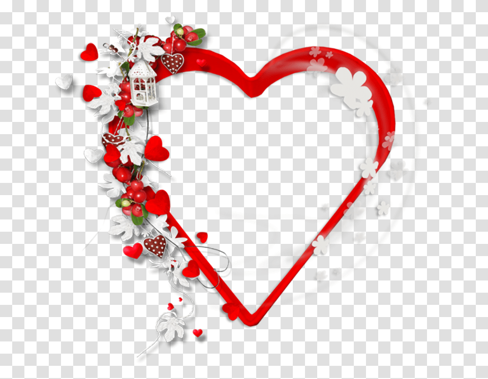 Coeur Pour Ecrire Dedans, Heart, Wreath, Plant Transparent Png