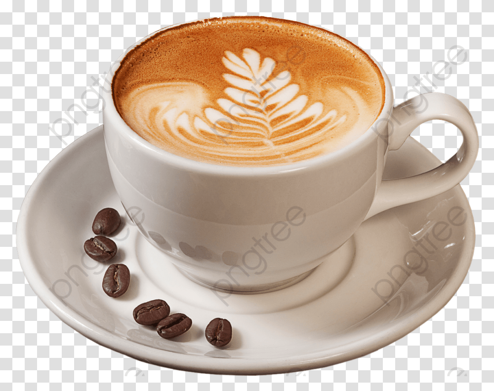 Coffe Cup Latte Coffee, Coffee Cup, Beverage, Drink, Saucer Transparent Png