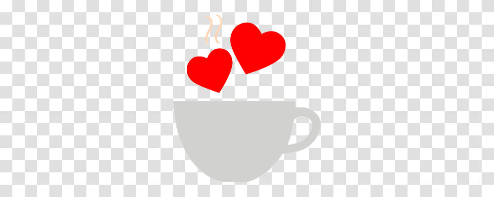 Coffee Emotion, Coffee Cup, Plant, Heart Transparent Png