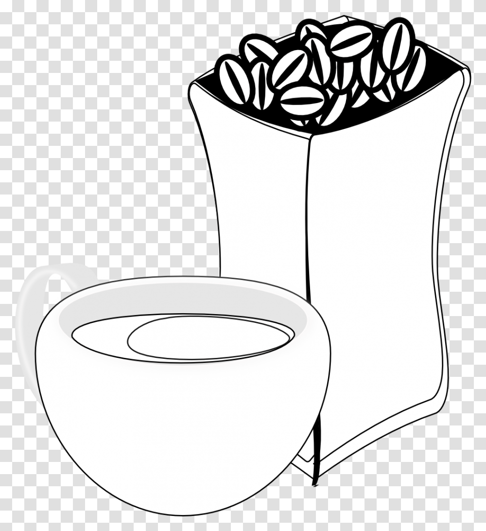 Coffee And Coffee Bean Clipart Black Background, Room, Indoors, Bathroom, Toilet Transparent Png