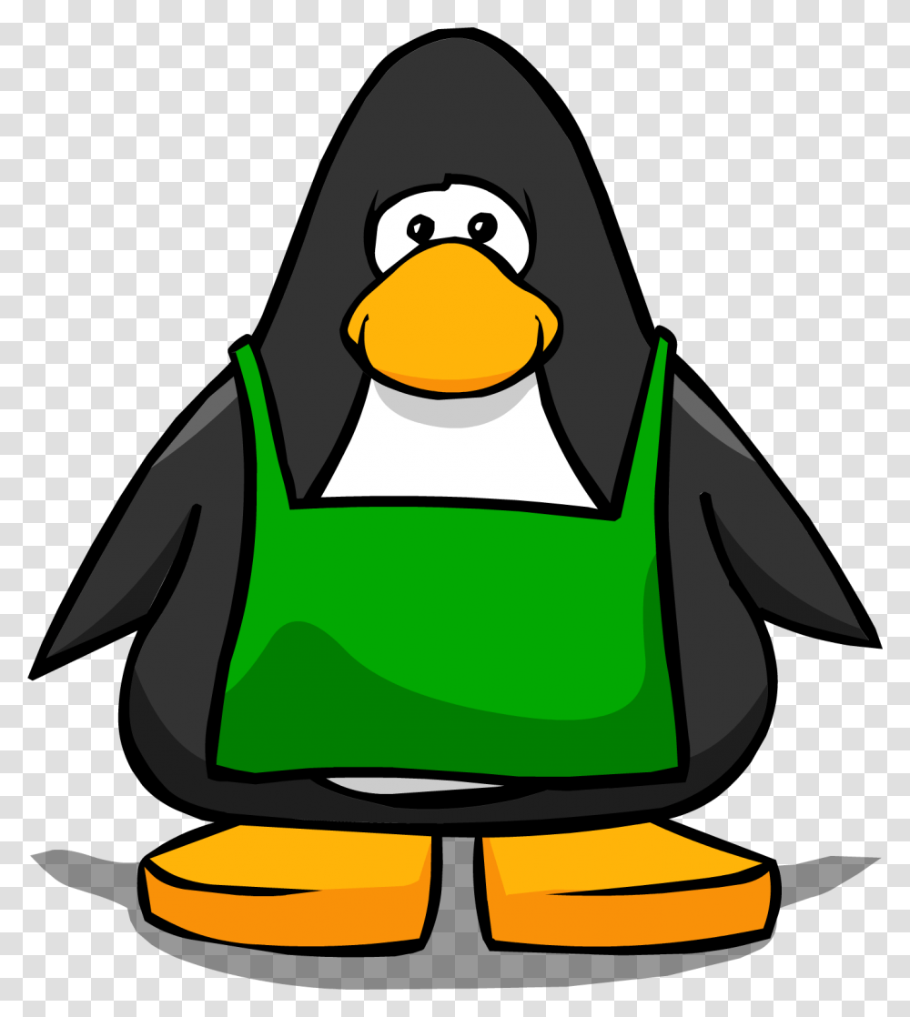Coffee Apron From A Player Card Club Penguin Black Belt, Face, Animal, Photography, Bird Transparent Png