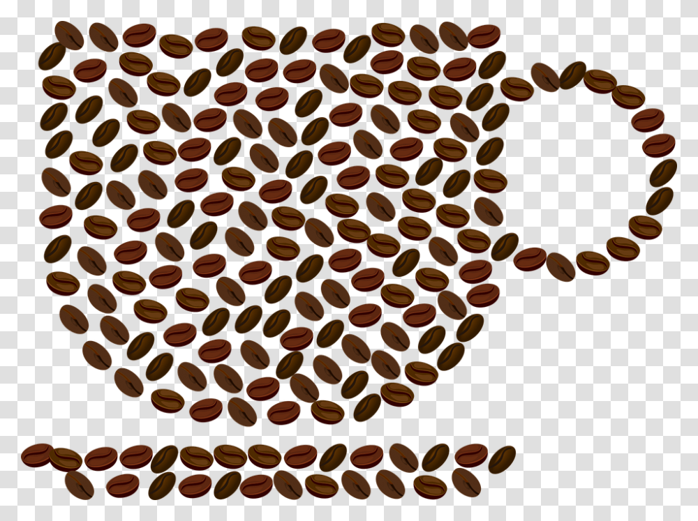 Coffee Bean Cup Logo, Rug, Plant, Food, Vegetable Transparent Png