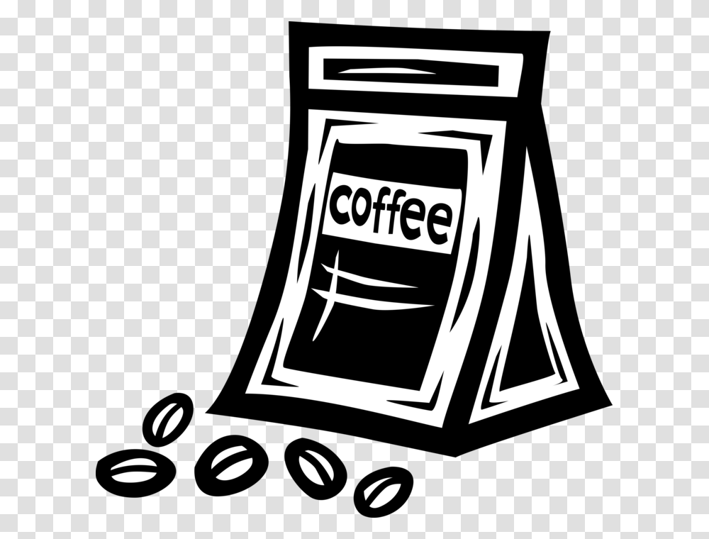 Coffee Bean Vector, Mailbox, Letterbox, Stencil Transparent Png