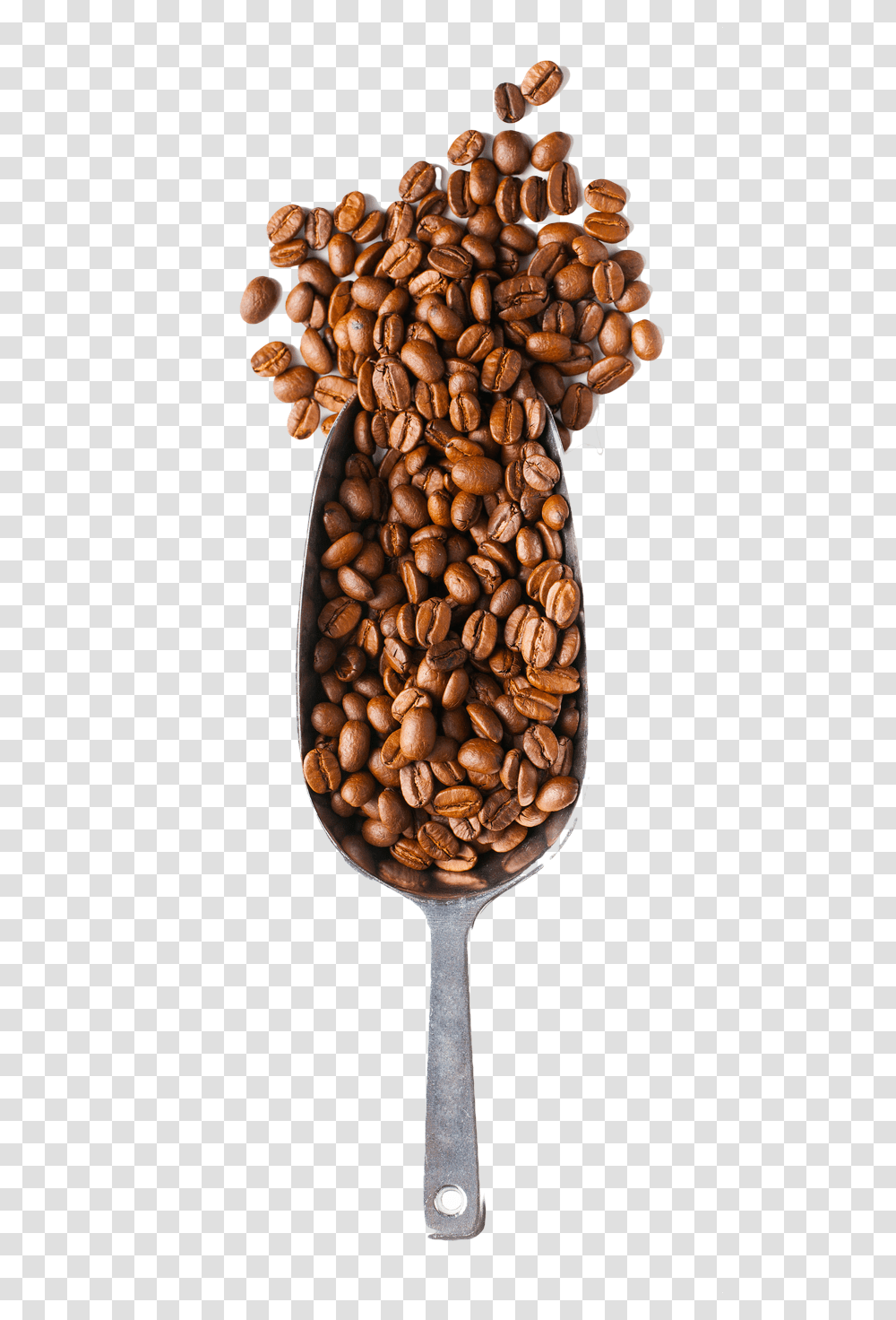 Coffee Beans And Spoon Download Coffee Beans Spoon, Plant, Vegetable, Food, Grain Transparent Png