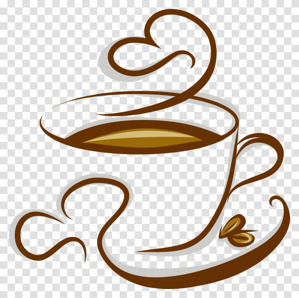 Coffee Cappuccino Cup Tea Espresso Vector Of Clipart Coffee Cup Vector, Beverage, Drink, Latte Transparent Png