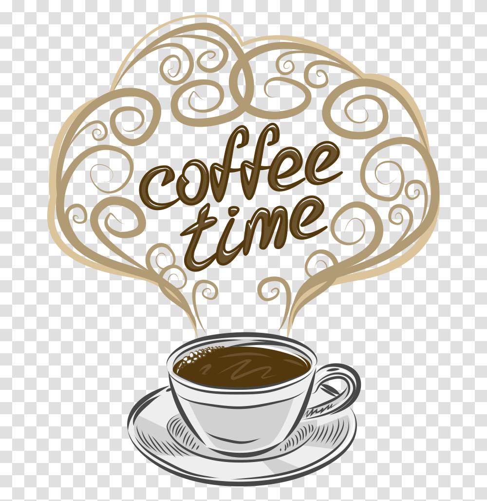 Coffee Cappuccino Tea Espresso Hot Letter In Clipart Coffee Shop Letter, Coffee Cup, Pottery, Beverage, Drink Transparent Png