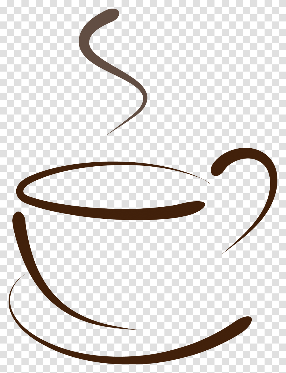 Coffee Clip Hot Coffee, Coffee Cup, Label, Pottery Transparent Png