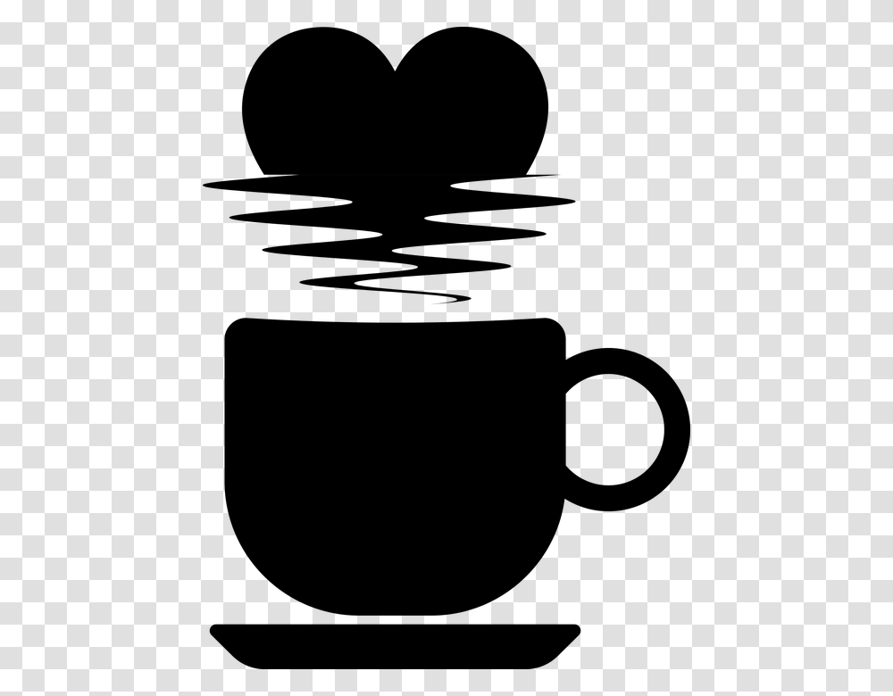 Coffee Clipart Black And White, Gray, World Of Warcraft Transparent Png