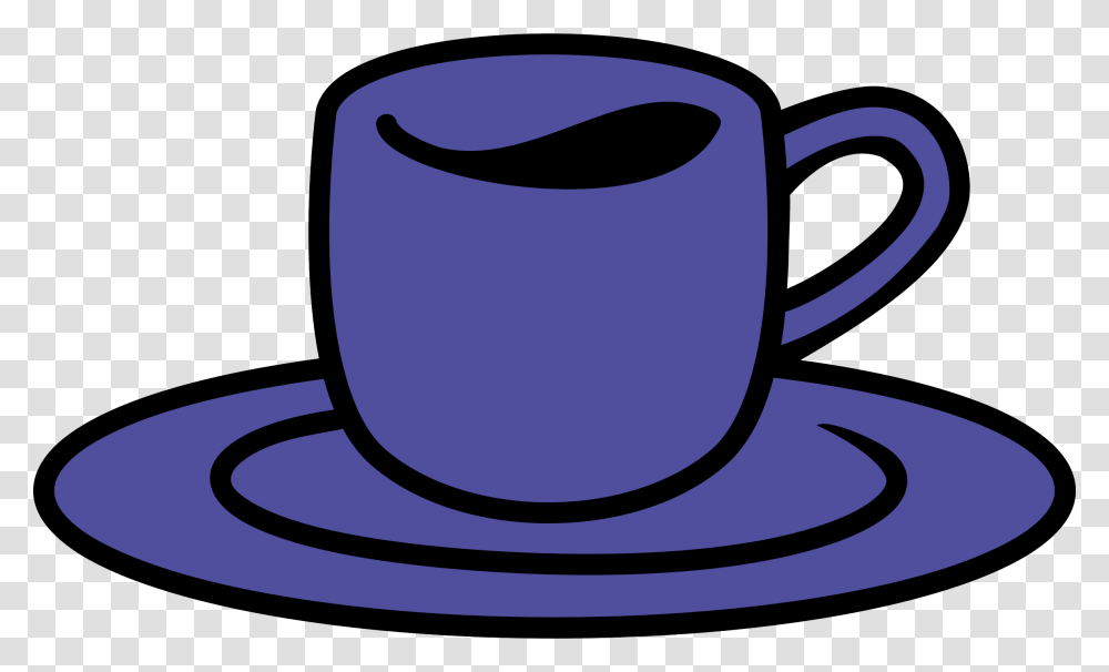 Coffee Clipart Blue Coffee Mug In Blue, Coffee Cup, Saucer, Pottery, Sunglasses Transparent Png
