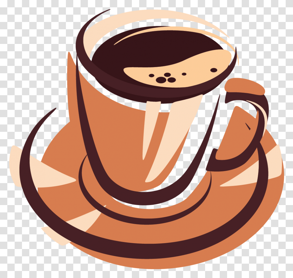 Coffee Clipart Cappuccino Coffee Cartoon No Background, Coffee Cup, Espresso, Beverage, Drink Transparent Png