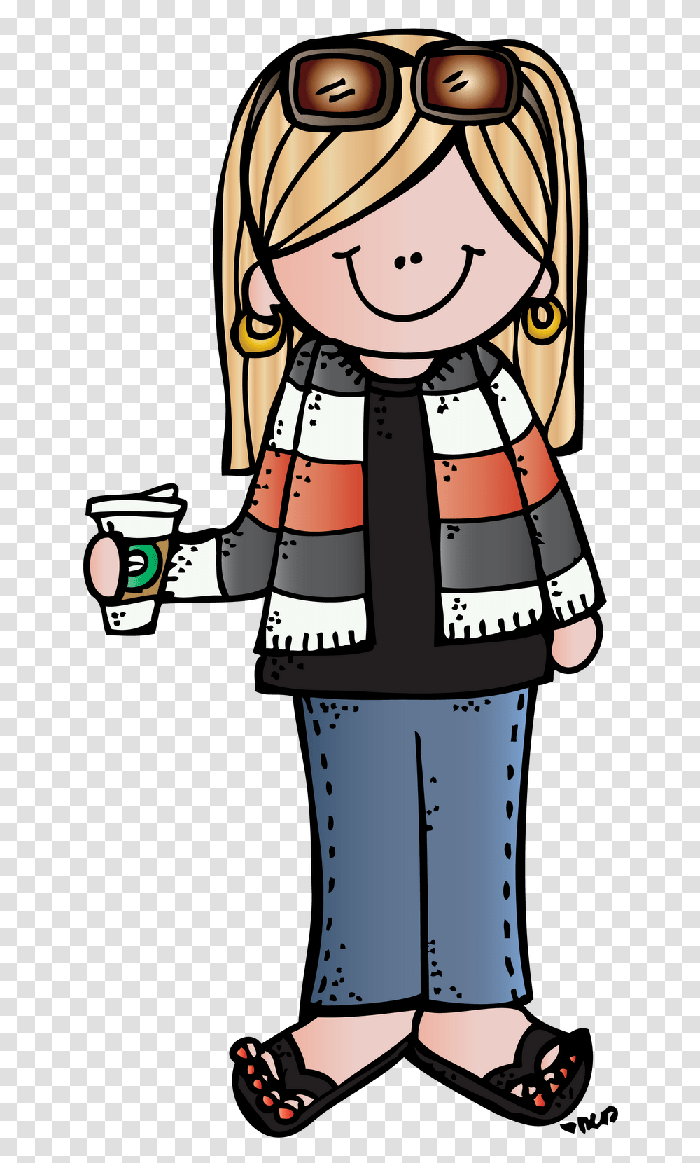 Coffee Clipart Teacher, Performer, Meal, Food, Doodle Transparent Png