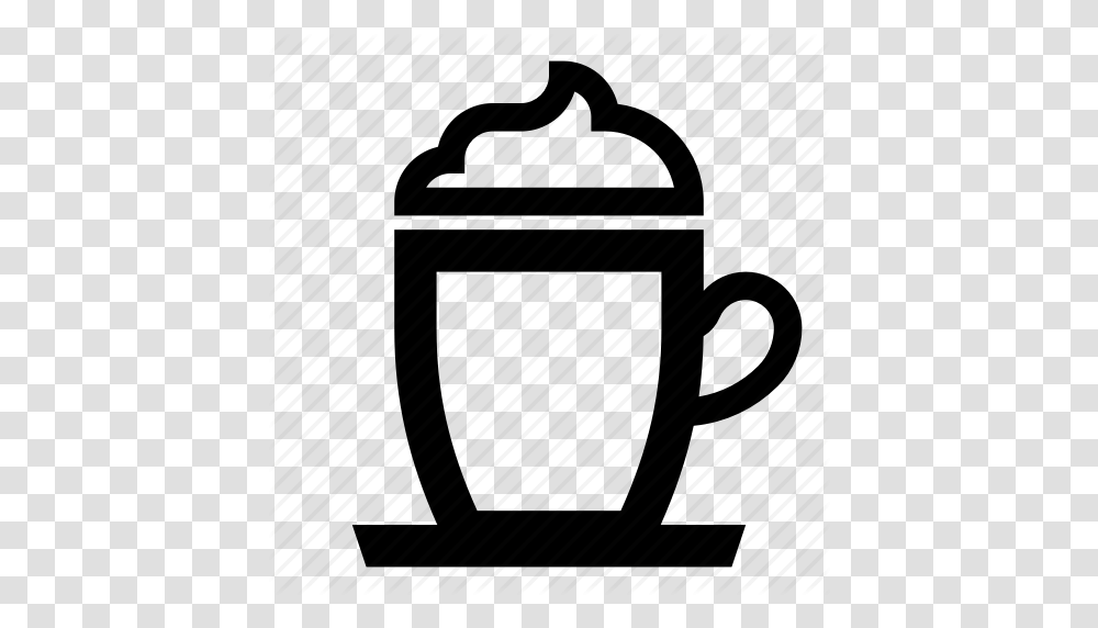 Coffee Coffee Drink Drink Frappe Hot Latte Macchiato Mug Icon, Lantern, Lamp, Pottery, Soil Transparent Png