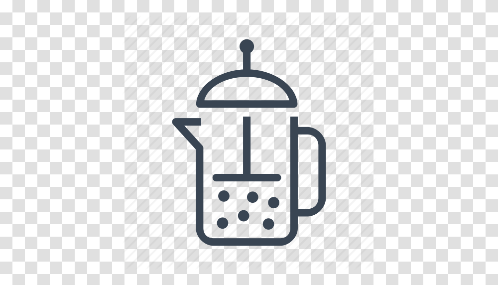 Coffee Coffeemaker Maker Piston Icon, Lantern, Lamp, Clock Tower, Architecture Transparent Png