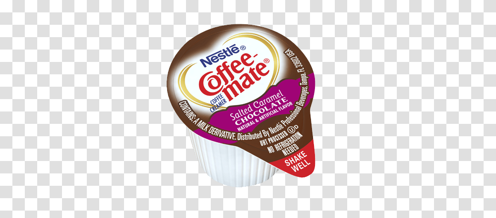 Coffee Creamer Singles Salted Caramel Coffee Mate, Food, Tape, Sweets, Confectionery Transparent Png