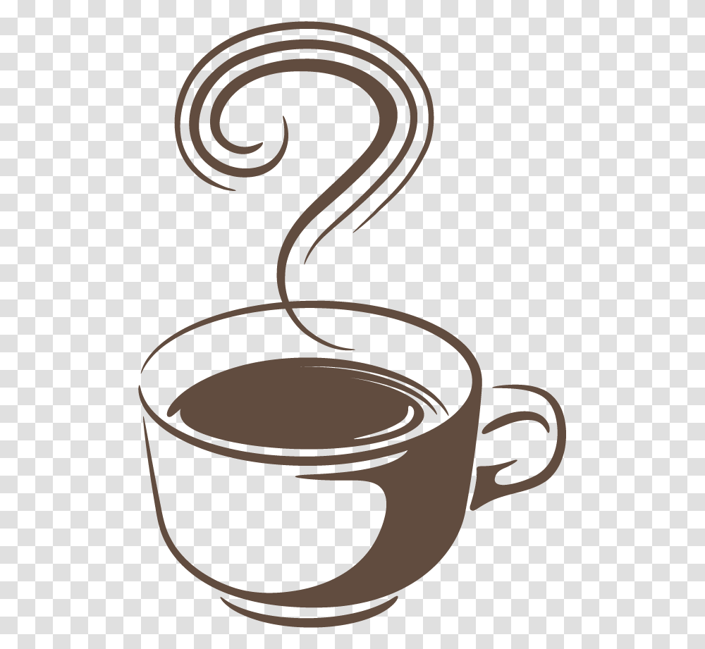 Coffee Cup Cafe Mug Coffee Illustration, Spiral Transparent Png