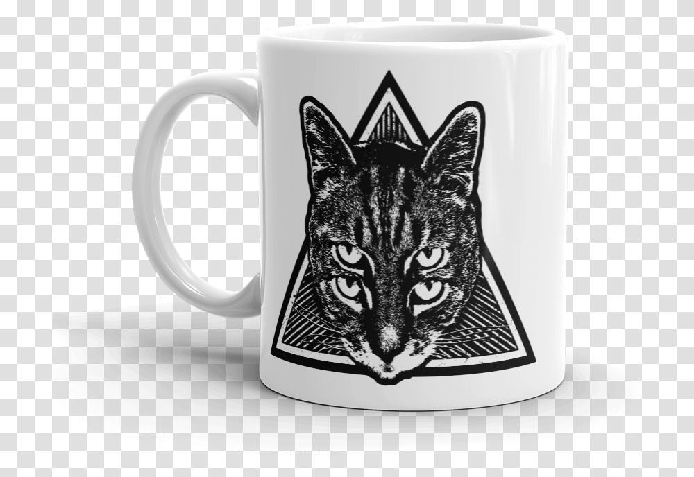 Coffee Cup, Cat, Pet, Mammal, Animal Transparent Png