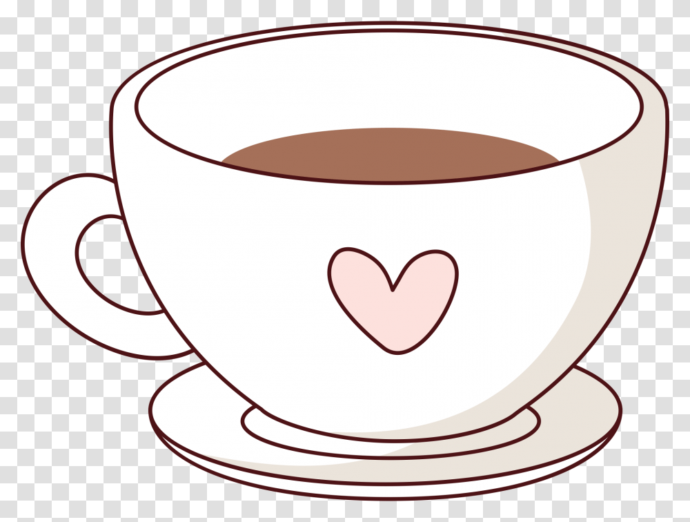 Coffee Cup Clip Art, Saucer, Pottery, Tea, Beverage Transparent Png