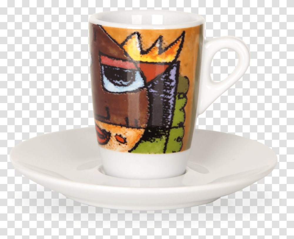 Coffee Cup Espresso Saucer Mug Ceramic, Pottery, Milk, Beverage, Drink Transparent Png