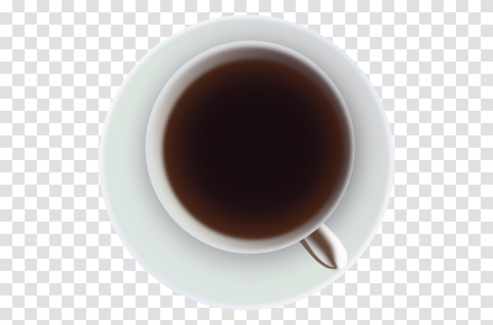 Coffee Cup From Top Svg Clip Arts Coffee Cup Top View, Tea, Beverage, Drink, Pottery Transparent Png
