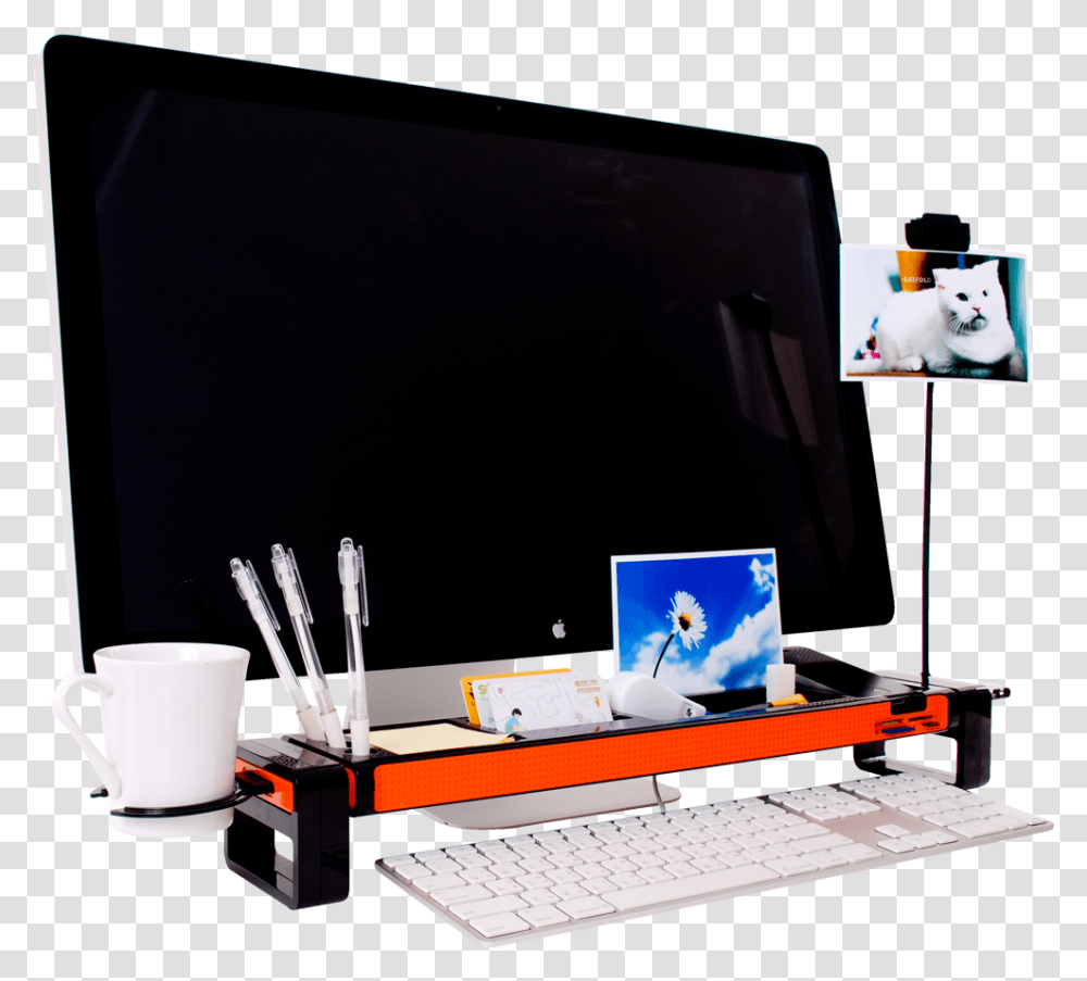 Coffee Cup, LCD Screen, Monitor, Electronics, Furniture Transparent Png