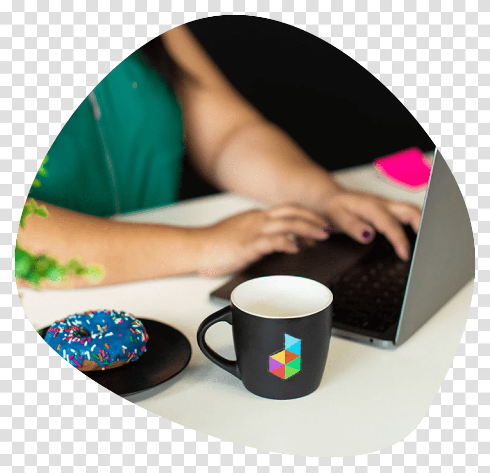 Coffee Cup, Pc, Computer, Electronics, Laptop Transparent Png