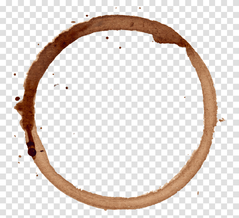 Coffee Cup Ring, Rust, Hoop Transparent Png