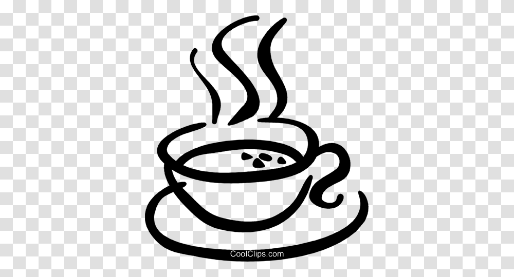 Coffee Cup Royalty Free Vector Clip Art Illustration, Saucer, Pottery Transparent Png